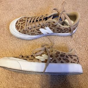New Balance Pro Court Leopard Print Sneakers
